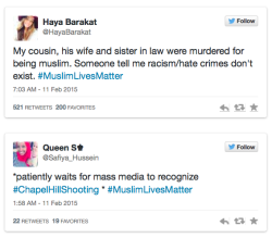 micdotcom:Everyone needs to see these #MuslimLivesMatter tweets