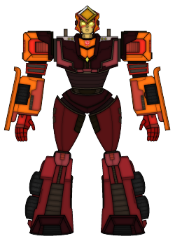 chroniclernox:  Autobot Jasper.  Based on @speedfreak01’s digibash
