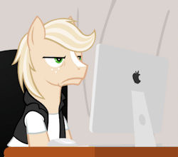 nopony-ask-mclovin:  … is someone out there…?  XD Poor cutie