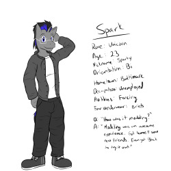 Meet the Model for Spark, he dove straight into the ‘scenario