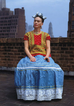 vintagegal: Nickolas Muray- Frida Kahlo, New York,  1946 