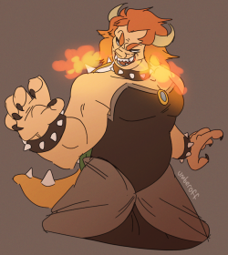 umberoff: give me the beefy monster girl bowsette