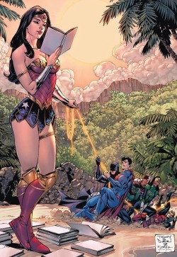 vikaq:  Don’t bother Diana when she’s reading by Tony Daniel