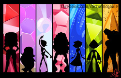 cartooncookie:  Been itching to do another Crystal Gems Picture.