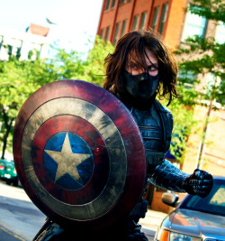 matthulksmash:   Sebastian Stan as The Winter Soldier in Captain