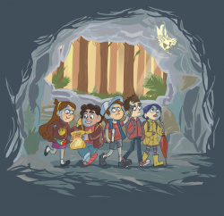 sg09:  Mystery Kids- Mabel, Steven, Dipper, Norman and Coraline