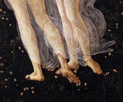 finethankyouandyou:   Primavera, ca. 1482 (detail) Sandro Botticelli