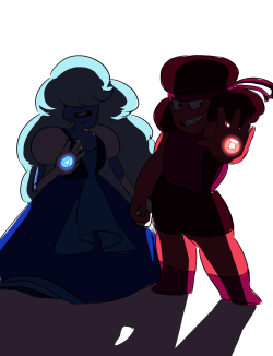 I wanted them to have the dramatic back lit Glowy Gem scene too