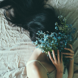 It’s all about you in my sleepy thoughts by Anna O. Photography