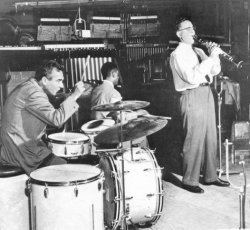 bygoneeras:   The Benny Goodman Trio. Benny Goodman, Gene Krupa,