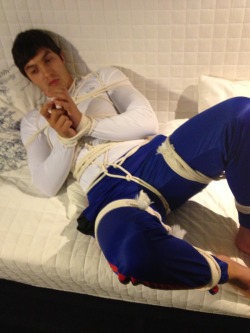 tiedupstuds:  Emilio tied up 