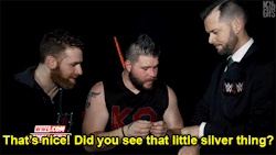 moonsault-fics:  mith-gifs-wrestling:Kevin and Sami and their