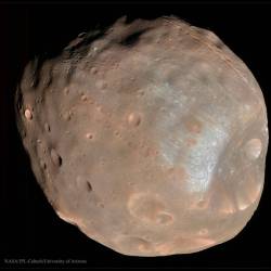 Phobos: Doomed Moon of Mars #nasa #apod #hirise #mro #lpl #mars