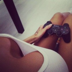 I got a joystick for her… too cheesy? Well oh well! 