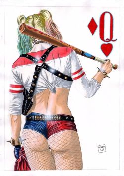 proudstar81: Harley Quinn by Oliver Lee - Ed Benes Studio