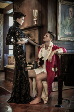 “THE LAST PLAYBOY” (the smoking jacket series) photographed