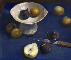 huariqueje: Still Life with Fruit and Regout scale     - 