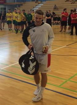 maleathletessocks:  Handball. Vincent Sohmann. SC Magdeburg.