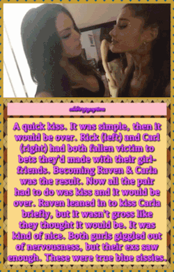 celebritytgcaptions:Kiss Me Gently