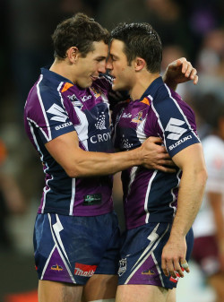 sketchzoid:  Billy Slater and Cooper Cronk