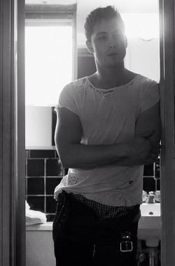 cyrildescours:  Logan Lerman for Interview Magazine Photographed