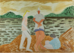 igormaglica:  Milton Avery (1885-1965), Figures on a Beach (on