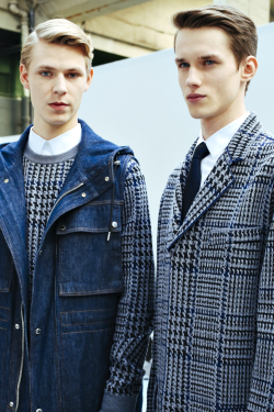 hommesclub:  Simon Fitskie & Yulian Antukh | Dior Homme FW15