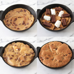 juuliuh:  dontkillthedream:  S’mores Stuffed Pizza Cookies(via