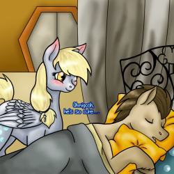 lovestruck-derpy:  I just don’t have the heart to make him