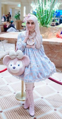 thehijabilolita:My coord for PMX on the last day!  Coord Rundown: