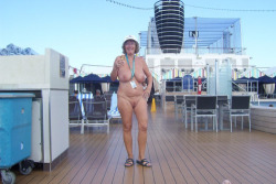 cougarhottie:Cruise Granny Naked Cruise Ship Nudity!!!Share your