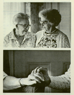 sapphomore:alice, 99 and bertha, 98 photographed by deborah snow