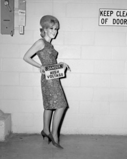 weirdvintage:  Dusty Springfield, famous female recording star,