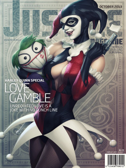 cosplaykittykat:  orderofthebat:  spyrale:  Justice Mag by Stanley