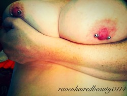 ravenhairedbeauty0114:  Aftercare… sore and swollen, nice and