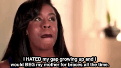 chescaleigh:  She Begged Her Mother For Braces. There’s A Good Reason She Refused.  Actress Uzo Aduba is an incredibly talented, beautiful, Emmy-winning actress. But as Uzo explains it, she didn’t always see herself the way we see her today. Thankfully,