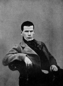 peerintothepast:  Leo Tolstoy at age 20 in 1848 