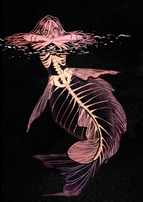 maybelsart:Bare bones - Based on a  Lavaleaf Scorpion Fish 