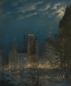 blastedheath:  Orlando Rouland (American, 1871-1945), The View