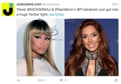 Farrah Abraham the one that did the porno, right? Why she in