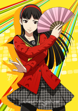 Yukiko Amagi - The Priestess by polarityplus 