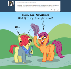 ass-brutalewd:  “Trender Dysphoria” Oh, ApPLEBloom!