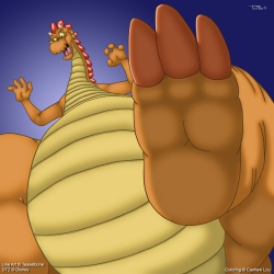 DTZ from Above by Teaselbone, colored by meA commissioner who