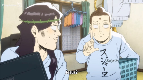blue-eyed-hanji:  50shadesofpitchblack:  turboweeb:  What even is this anime  Jesus needs Jesus.  JESUS NEEDS JESUS 