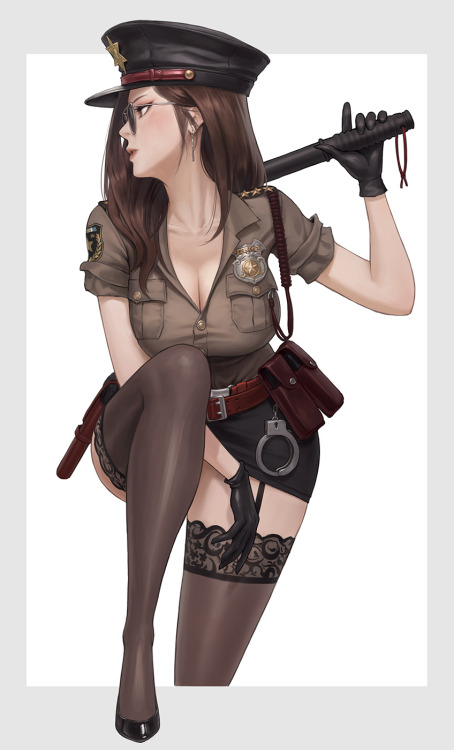 xsirboss:   police girl 2   Nuker@NukerDrawshttps://twitter.com/NukerDraws/status/1495066163289923584/photo/1 