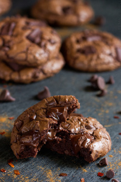 do-not-touch-my-food:  Mexican Hot Chocolate Cookies
