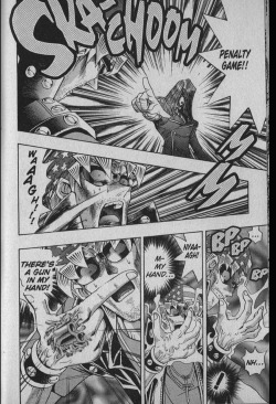 yugiohchildhood:  isaacruiz4:The Yu Gi Oh manga was pretty fucking
