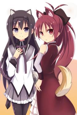 Homura x Kyoko