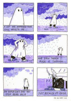 thesadghostclub:  Experiences and struggles stay with us longer