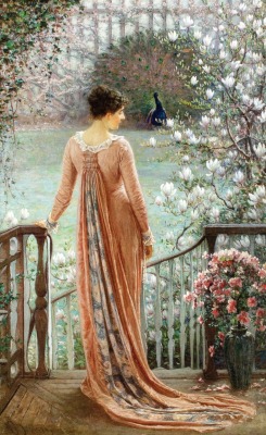 A Spring Fantasy - William John Hennessy 1880